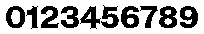 ABCHelveestiSpikes Heavy Font OTHER CHARS