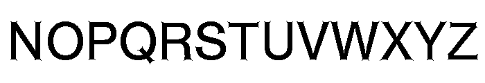 ABCHelveestiSpikes Regular Font UPPERCASE