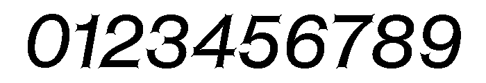 ABCHelveestiSpikes RegularItalic Font OTHER CHARS