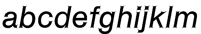 ABCHelveestiSpikes RegularItalic FONT