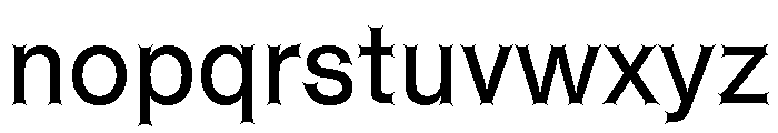 ABCHelveestiSpikes Regular Font LOWERCASE