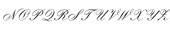 ABCHoneymoonVariable Regular Font UPPERCASE