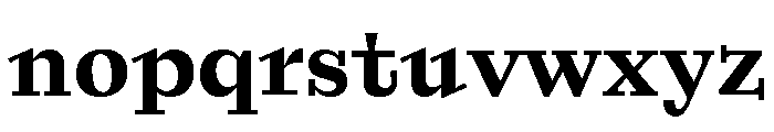 ABCLaica Bold Font LOWERCASE