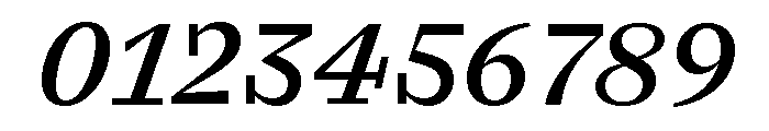 ABCLaica MediumItalic Font OTHER CHARS