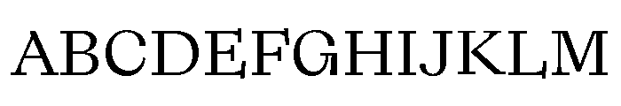 ABCLaica Regular Font UPPERCASE