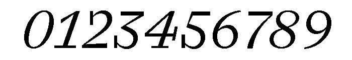 ABCLaica RegularItalic Font OTHER CHARS