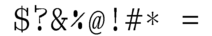 ABCLaicaMono Book Font OTHER CHARS