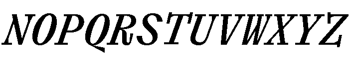 ABCLaicaMono MediumItalic Font UPPERCASE