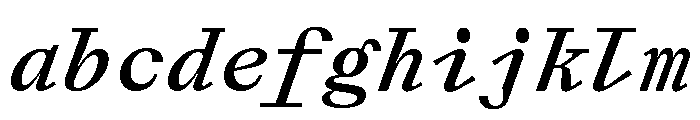 ABCLaicaMono MediumItalic FONT