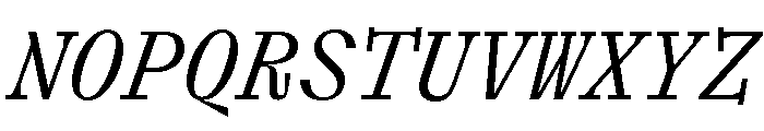 ABCLaicaMono RegularItalic Font UPPERCASE
