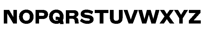 ABCMarfa Black Font UPPERCASE