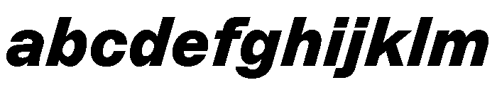 ABCMarfa BlackItalic FONT
