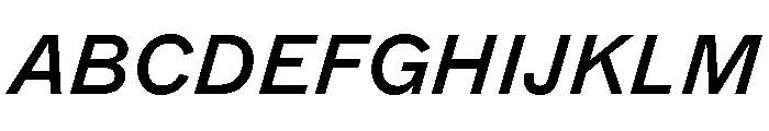 ABCMarfa MediumItalic Font UPPERCASE