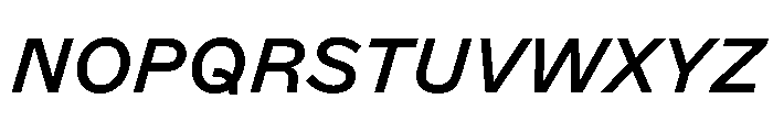 ABCMarfa MediumItalic Font UPPERCASE