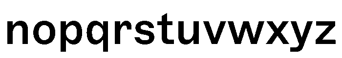 ABCMarfa Medium Font LOWERCASE