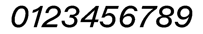 ABCMarfa RegularItalic Font OTHER CHARS
