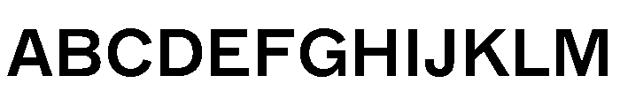 ABCMarfa Semibold Font UPPERCASE