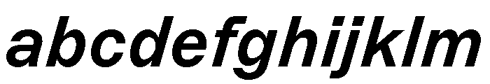 ABCMarfa SemiboldItalic FONT