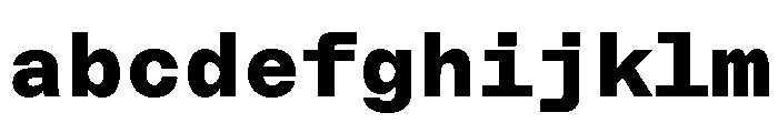 ABCMarfaMono Black FONT