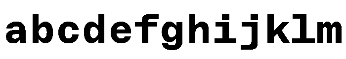 ABCMarfaMono Bold FONT