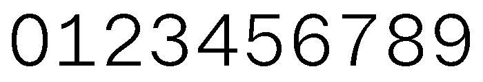 ABCMarfaMono Thin Font OTHER CHARS