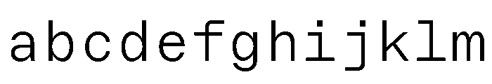 ABCMarfaMono Thin FONT