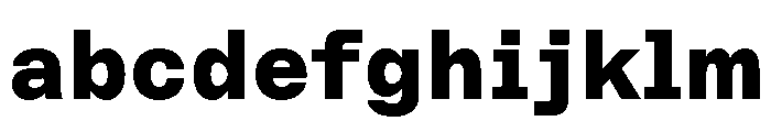 ABCMarfaSemi Mono Black FONT