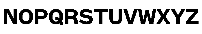 ABCMarfaSemi Mono Bold Font UPPERCASE