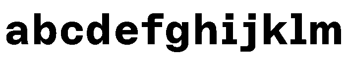 ABCMarfaSemi Mono Bold FONT
