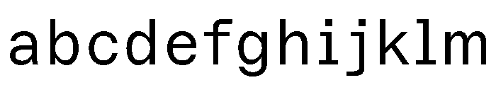 ABCMarfaSemi Mono Light FONT
