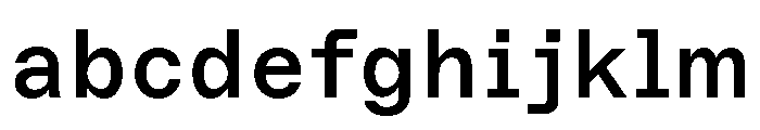 ABCMarfaSemi Mono Medium FONT