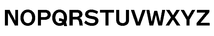ABCMarfaSemi Mono Semibold Font UPPERCASE