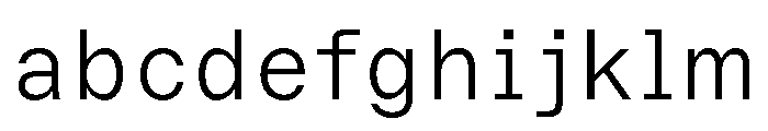 ABCMarfaSemi Mono Thin FONT