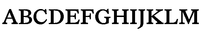 ABCMarist Medium Font UPPERCASE