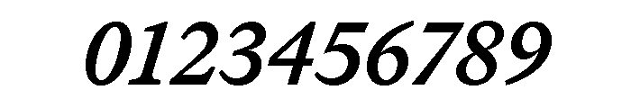 ABCMarist MediumItalic Font OTHER CHARS