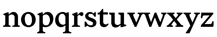 ABCMarist Medium Font LOWERCASE