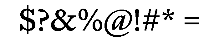 ABCMaristVariable Regular Font OTHER CHARS