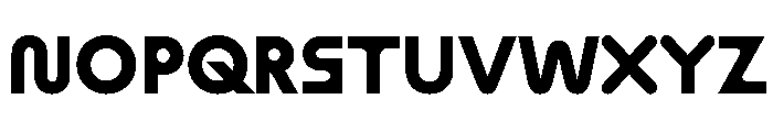 ABCMaxiRound Bold Font UPPERCASE