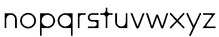ABCMaxiRound Light Font LOWERCASE