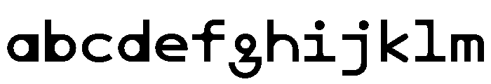ABCMaxiRoundMono Regular FONT