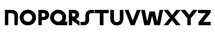 ABCMaxiSharp Bold Font UPPERCASE