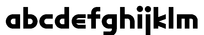 ABCMaxiSharp Bold FONT