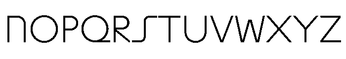 ABCMaxiSharp Light Font UPPERCASE