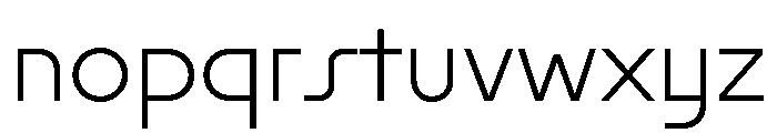 ABCMaxiSharp Light Font LOWERCASE