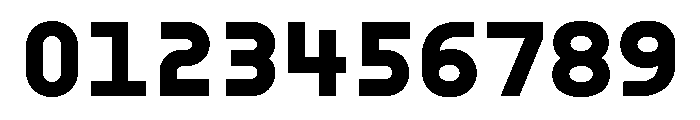 ABCMaxiSharpMono Bold Font OTHER CHARS