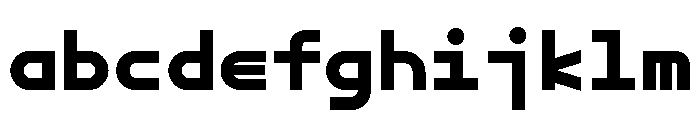 ABCMaxiSharpMono Bold FONT