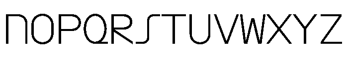 ABCMaxiSharpMono Light Font UPPERCASE