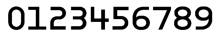 ABCMaxiSharpMono Regular Font OTHER CHARS