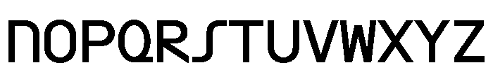 ABCMaxiSharpMono Regular Font UPPERCASE