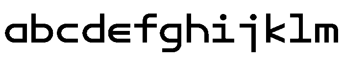 ABCMaxiSharpMono Regular FONT
